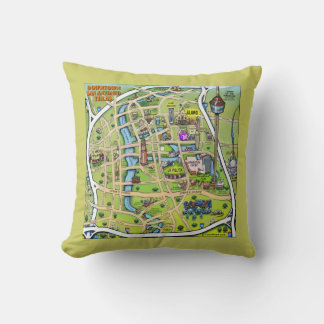 Downtown San Antonio Pillow