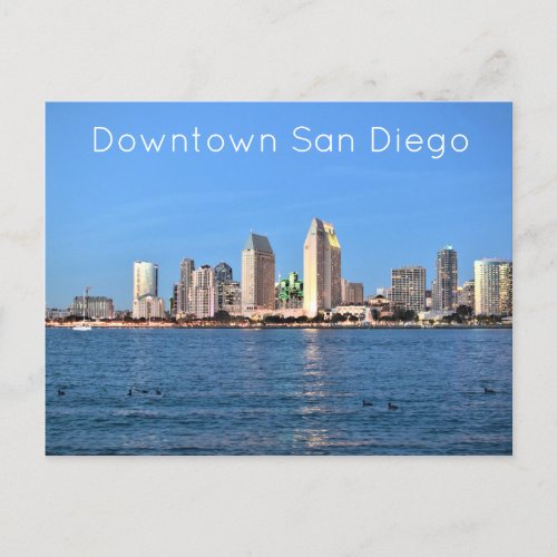 Downtown San Diego Holiday Postcard