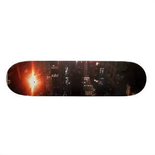 Downtown San Francisco at night Skateboard