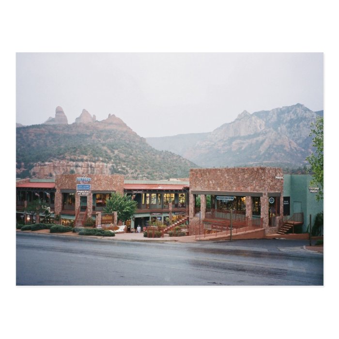 Downtown Sedona, Arizona Post Card