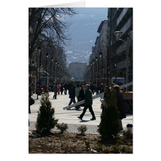 Downtown Skopje 1 Cards (Front)
