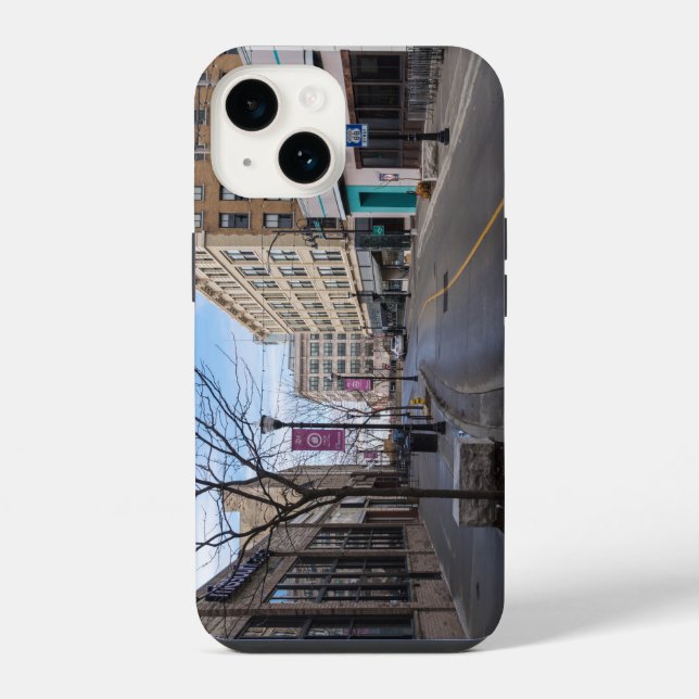 Downtown Springfield Iphone Case (Back)