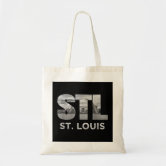 SAINT LOUIS Canvas Tote Bag St Louis Art STL Book Bag St 