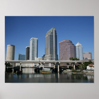 Downtown Tampa Poster
