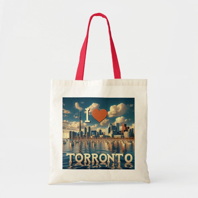 Downtown Toronto Waterfront Tote (Front)