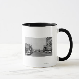 Downtown View of Chehalis, Washington Photograph Mug