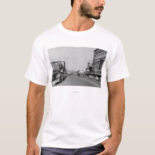 Downtown View of Chehalis, Washington Photograph T-Shirt