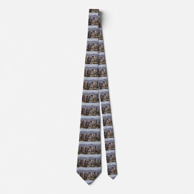 Downtown View of Phoenix, Arizona Tie (Front)