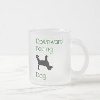 Downward Facing Dog clear Mug 10oz or 16oz