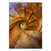 Downward spirl staircase, Portugal (Front)