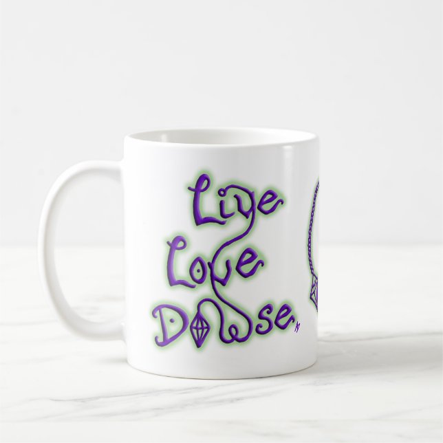 Dowsing Pendulum Mug | Gift for a Coffee Witch (Left)