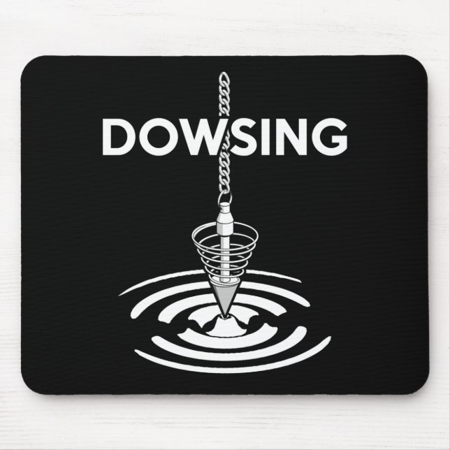 Dowsing Water divining Mouse Pad (Front)