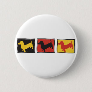 Doxie-3-BOX Pinback Button