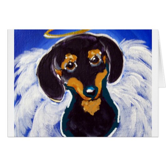Doxie Angel Cards (Front Horizontal)
