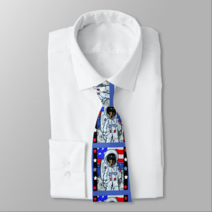 DOXIE ASTRONAUT NECK TIE