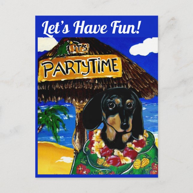 DOXIE BARTENDER     POSTCARD (Front)