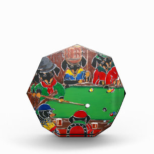 DOXIE BILLIARDS ACRYLIC AWARD