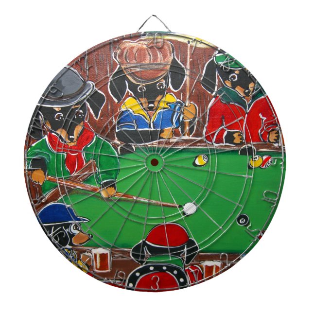 DOXIE BILLIARDS DART BOARD (Front)