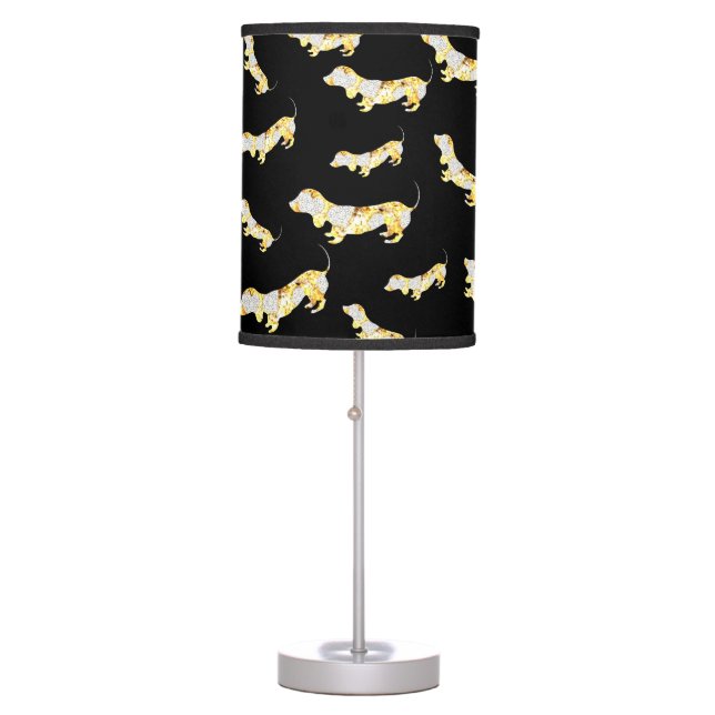 DOXIE BLING TABLE LAMP (Front)