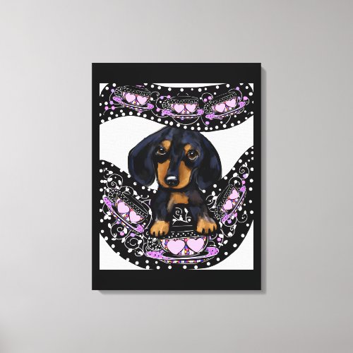 DOXIE CANVAS PRINT