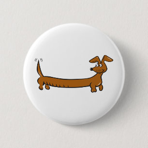 DOXIE-Cartoon Pinback Button