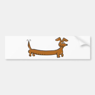 Doxie Dachshund Bumper Sticker