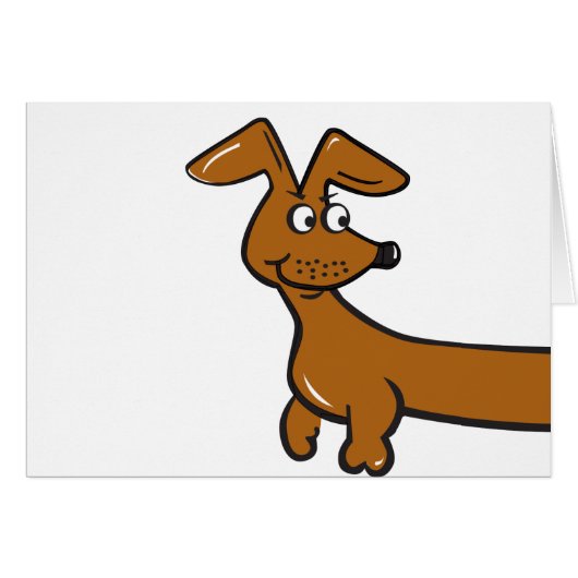 Doxie Dachshund Cards (Front Horizontal)