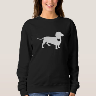 Doxie Dachshund Dog Breed Mama Mom Cute Wiener Sweatshirt