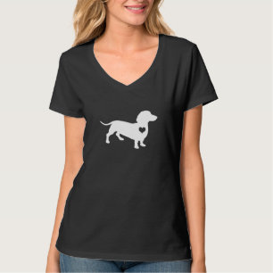 Doxie Dachshund Dog Breed Mama Mom Cute Wiener T-Shirt