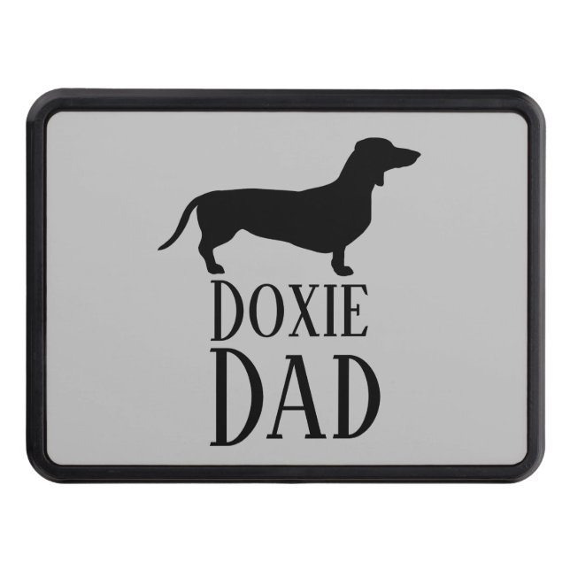 Doxie Dad Hitch Cover (Front)