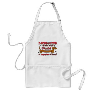 DOXIE-HAPPY ADULT APRON