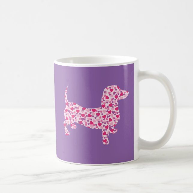 DOXIE-Hearts Coffee Mug (Right)