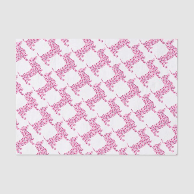 DOXIE-Hearts Tissue Paper (Front)