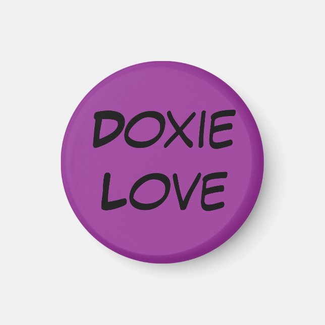 Doxie Love Magnet (Front)