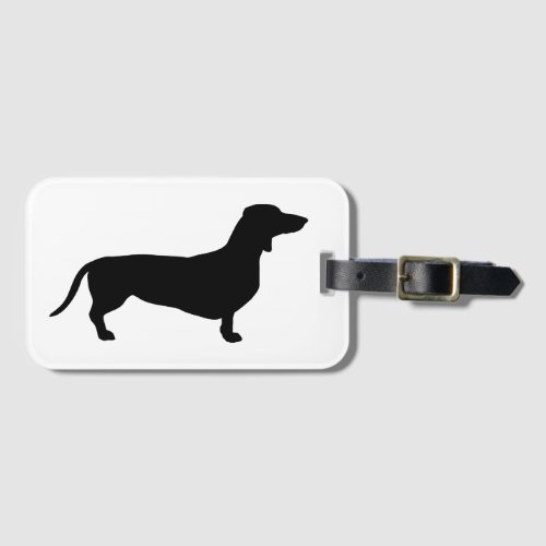 Doxie Luggage Tag