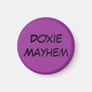 Doxie Mayhem Magnet