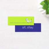 DOXIE PLACECARD (Desk)