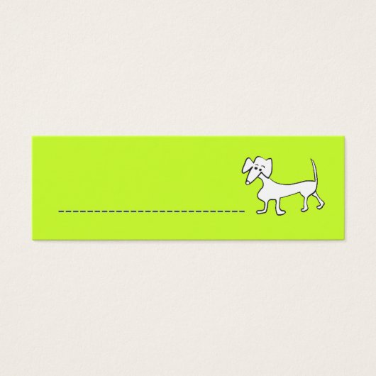 DOXIE PLACECARD (Front)