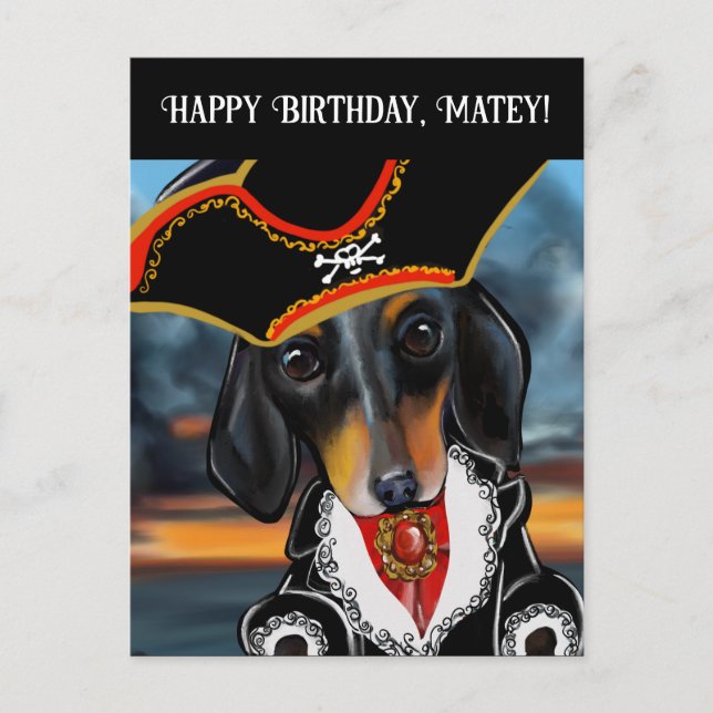 DOXIE  POSTCARD (Front)