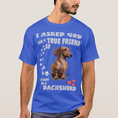 Doxie Puppy Wiener Weenie Dog Mom Dad  Miniature T_Shirt