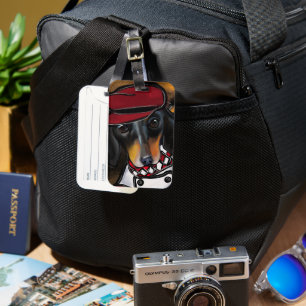 DOXIE RACER LUGGAGE TAG