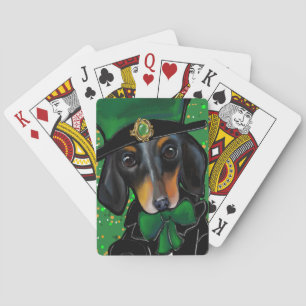 DOXIE SAINT PATTY POKER CARDS