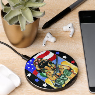 DOXIE SOLDIER WIRELESS CHARGER