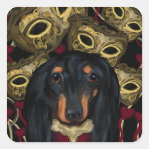 DOXIE      SQUARE STICKER