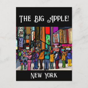 Doxie Town City - NEW YORK Postcard