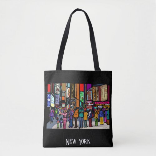 Doxie Town City _ NEW YORK  Tote Bag
