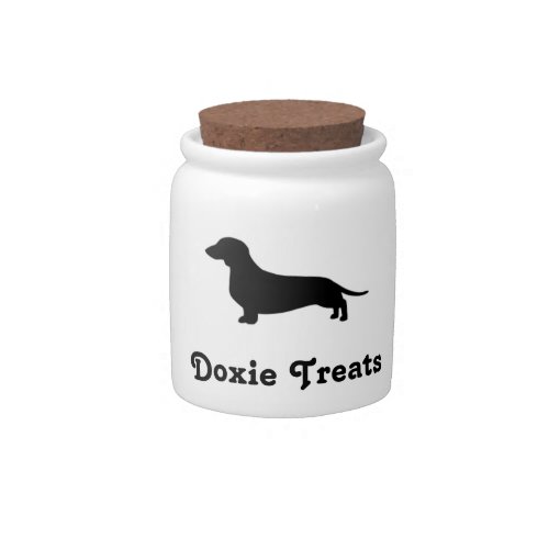 Doxie Treats Jar