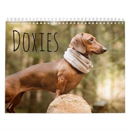 Doxies Calendar