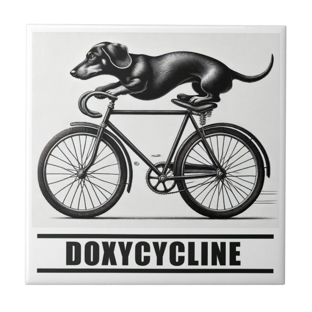 Doxycycline Ceramic Tile (Front)