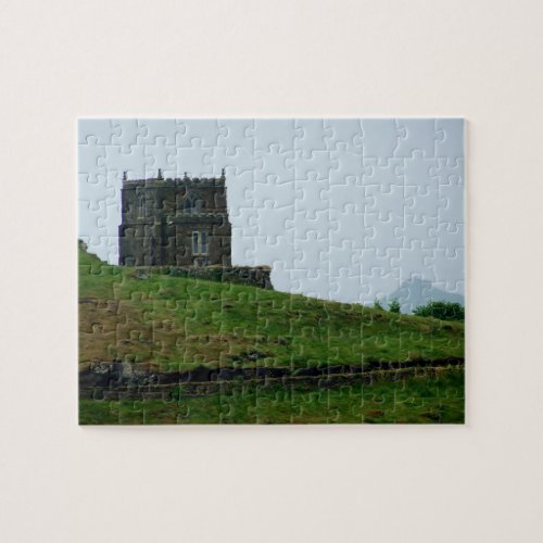 Doyden Castle Port Quin Cornwall Dwight Enys House Jigsaw Puzzle